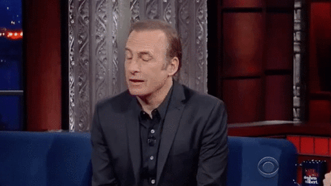 colbertlateshow giphyupload late show bob odenkirk the late show with stephen colbert GIF
