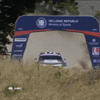 Driving Fast Car GIF by FIA World Rally Championship