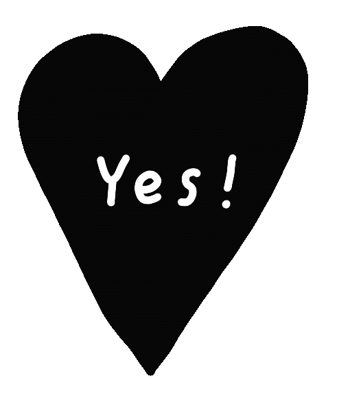 Valentines Day Yes Sticker