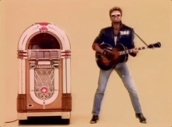 Juke Box Guitar GIF by George Michael