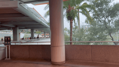 Raining Universal Studios GIF