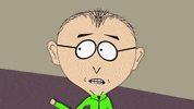 talking mr. mackey GIF by South Park 