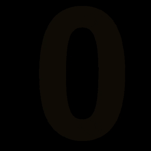 lorenaknnot giphygifmaker number zero numero GIF