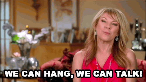 Real Housewives Talk GIF