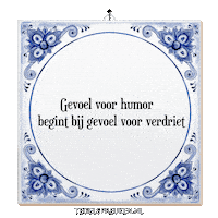 Humor Wijsheid Sticker by Tegelspreuken.nl