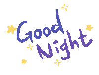 yu7714 goodnight 晚安 yu7 yu77 Sticker