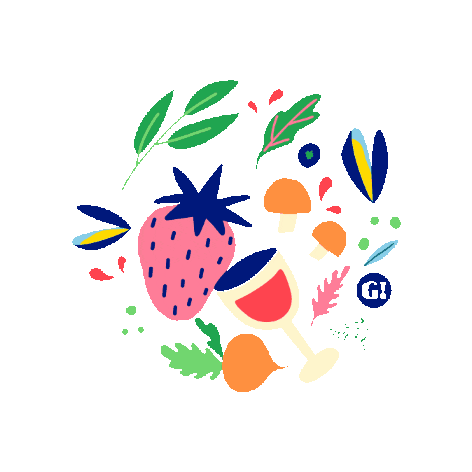 Gambade giphygifmaker food gastronomie lmco Sticker