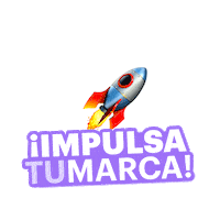 ConMenteYCorazon space rocket push sucess Sticker