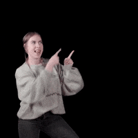 SkyMineMedia film confused scream camera GIF