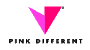 Pink Up Sticker by Pink Different