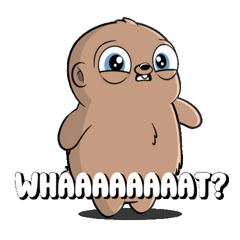 Excuse Me What Sticker by Fugz Official