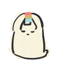 Happy Loop Sticker by bunny_is_moving