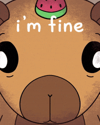 Sweating Bullets GIF by CAPY-ERA