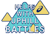 Running Sticker by ASICS