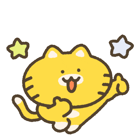 Happy Cat Sticker