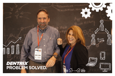 GIF by Dentrix Problem Solved Experience