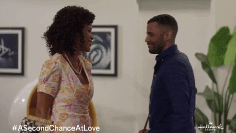 Lunch Kiss GIF by Hallmark Channel