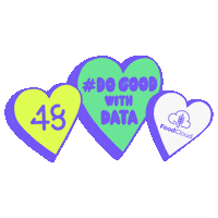 Karma Love Hearts Sticker by 48Ireland