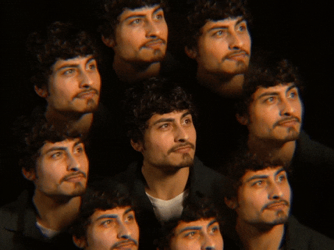 Smirk Smile GIF by GIPHY IRL