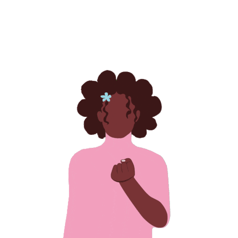 Sign Language Flower Sticker by talkinghands