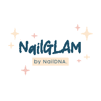 naildna nails selfcare glam manicure Sticker