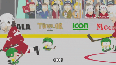 hurting red wings GIF by South Park 