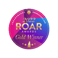 Gold Winner Sticker by Roar Success