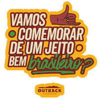 Brasilidades Sticker by Outback Brasil