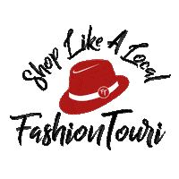 Red Hat Shopping Sticker by FashionTouri