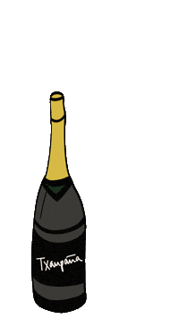 Drink Champagne Sticker by BULEGO