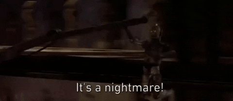 episode 2 nightmare GIF by Star Wars