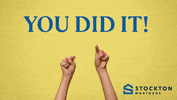 StocktonMortgage celebration celebrate thumbs up you did it GIF
