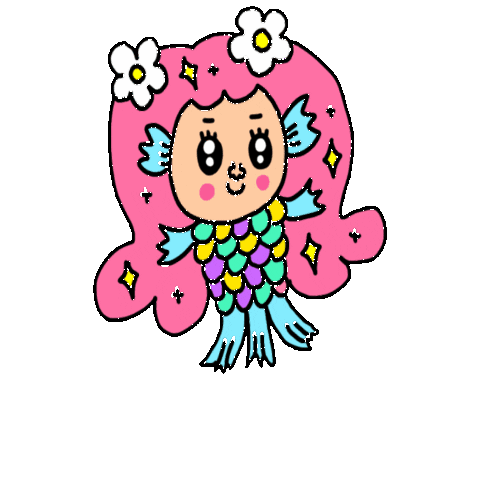 riekim0721 giphygifmaker かわいい アマビエ riekim Sticker