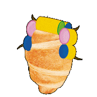 Croissant El Chavo Sticker by Grupo Chespirito