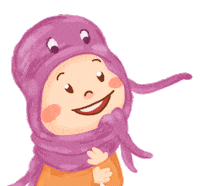 Girl Smile Sticker