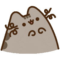 Cat Sticker by Pusheen
