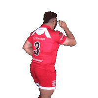 Celebration Hello Sticker by Jersey Reds