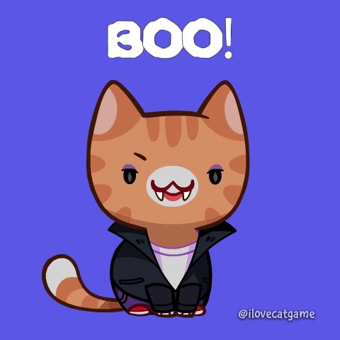 October 31 Cat GIF by Mino Games