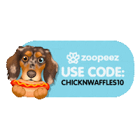Wafflesthehotdog Sticker by zoopeez
