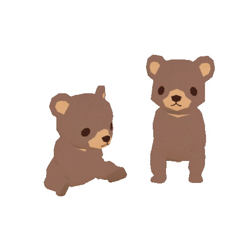 Bear Cub Sticker