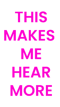 Sound Listen Sticker by KARO GLAZER