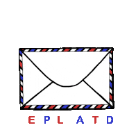 postcardsisters post letter writing mail Sticker