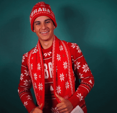 Christmas Jumper GIF by SC Braga
