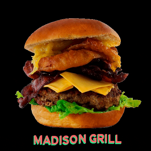 MadisonGrill giphygifmaker burger carne madison GIF