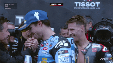 Celebrate Fabio Quartararo GIF by MotoGP™