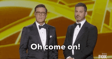 Oh Come On Stephen Colbert GIF by Emmys