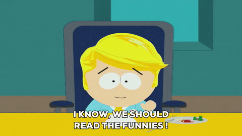 comics paper GIF by South Park 
