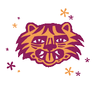 Tiger Sticker by pajama_pantry