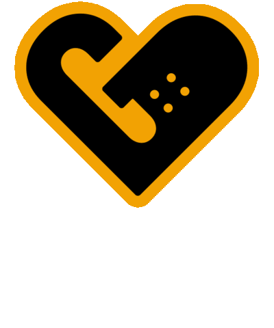 guriasskateboard giphyupload love heart skateboard Sticker