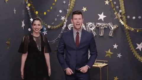 golden globes oscars GIF by evite